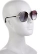 Tory Burch Oversize Gradient Sunglasses