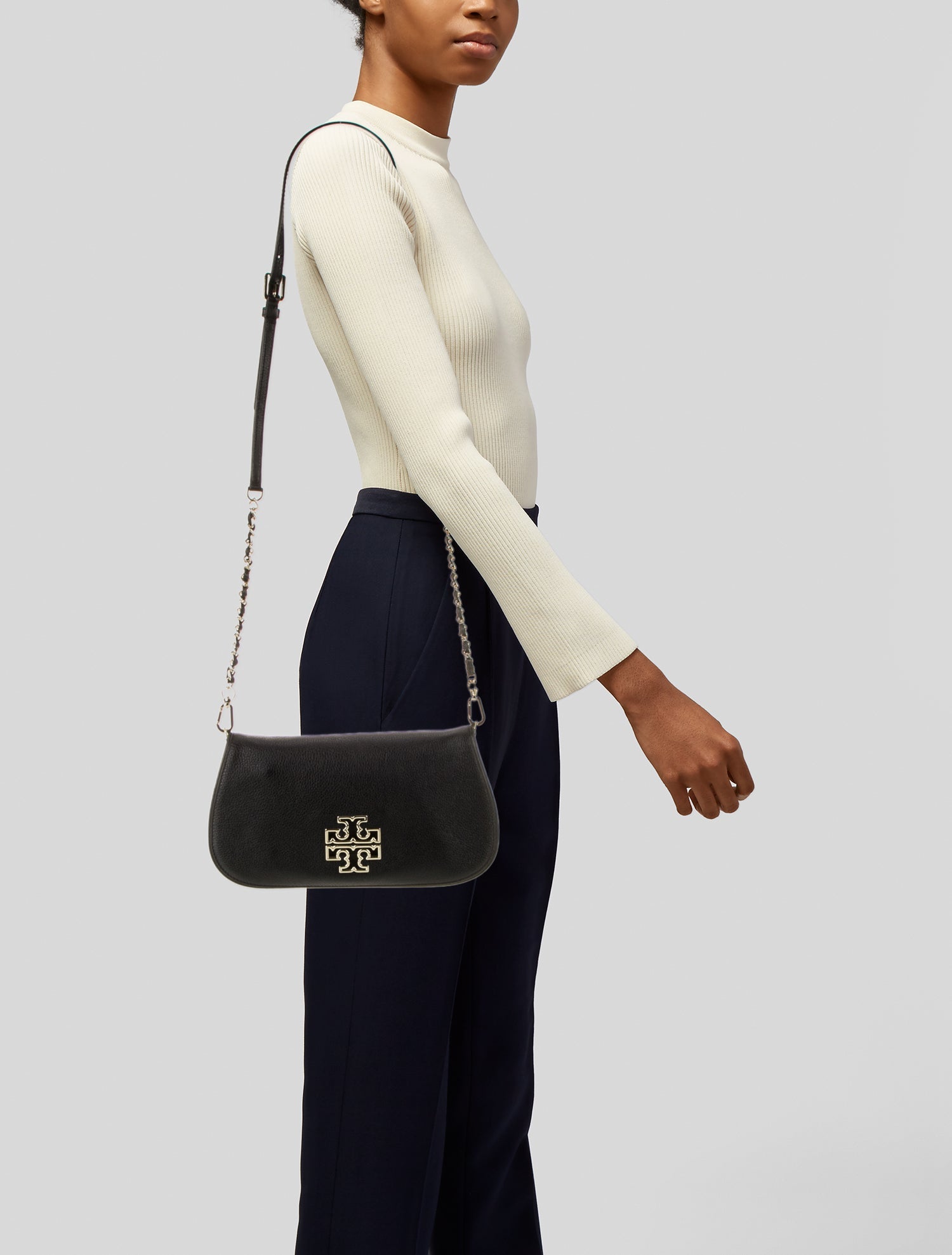 Tory Burch Leather Clutch