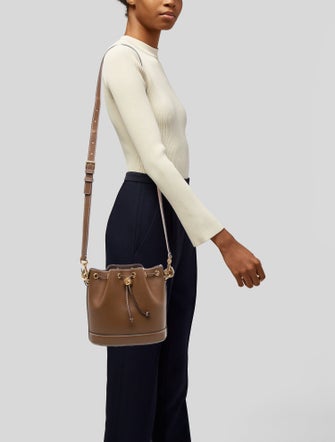 Tory Burch Leather Bucket Bag