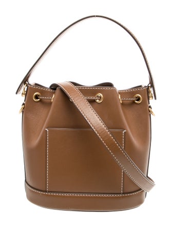 Tory Burch Leather Bucket Bag