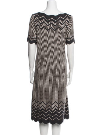 Tory Burch Merino Wool Midi Length Dress