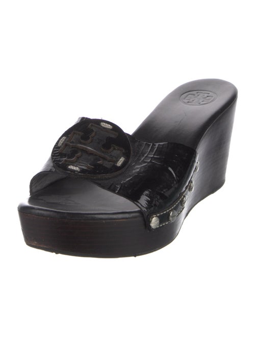 Tory Burch Patent Leather Slides