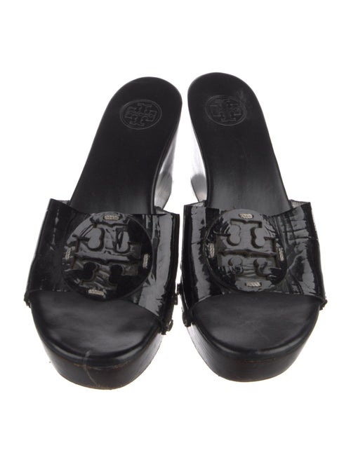 Tory Burch Patent Leather Slides