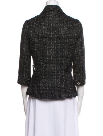 Tory Burch Nylon Tweed Pattern Jacket