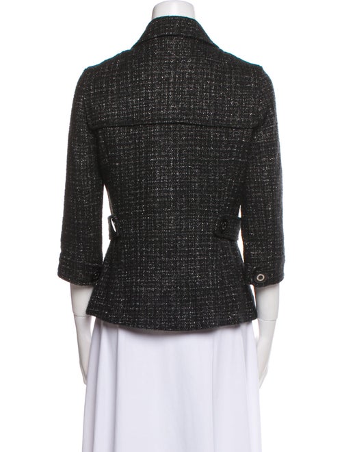 Tory Burch Nylon Tweed Pattern Jacket