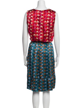 Tory Burch Silk Midi Length Dress