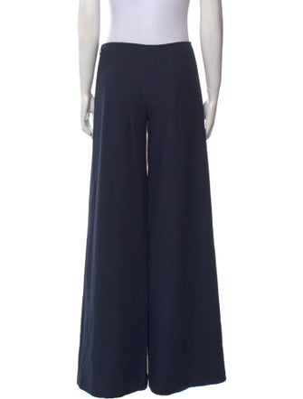 Tory Burch Polka Dot Print Wide Leg Pants