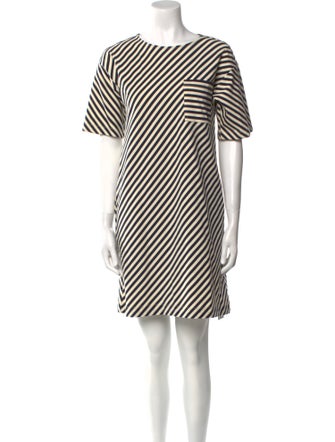 Tory Burch Striped Mini Dress