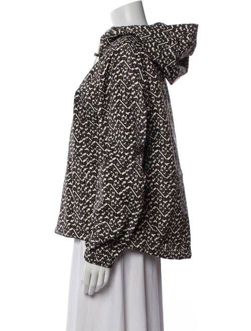 Tory Burch Black Prismatic T Monogram /008 Printed Jacket