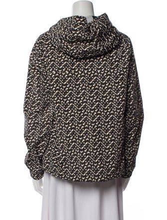 Tory Burch Black Prismatic T Monogram /008 Printed Jacket