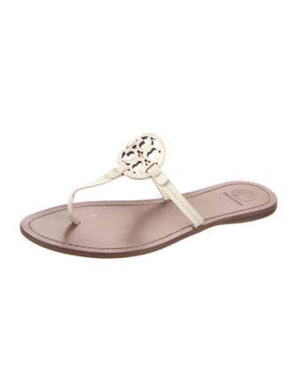 Tory Burch Leather Slides