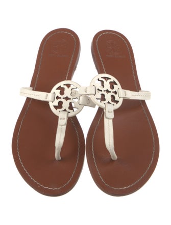 Tory Burch Leather Slides