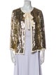 Tory Burch Silk Printed Evening Jacket
