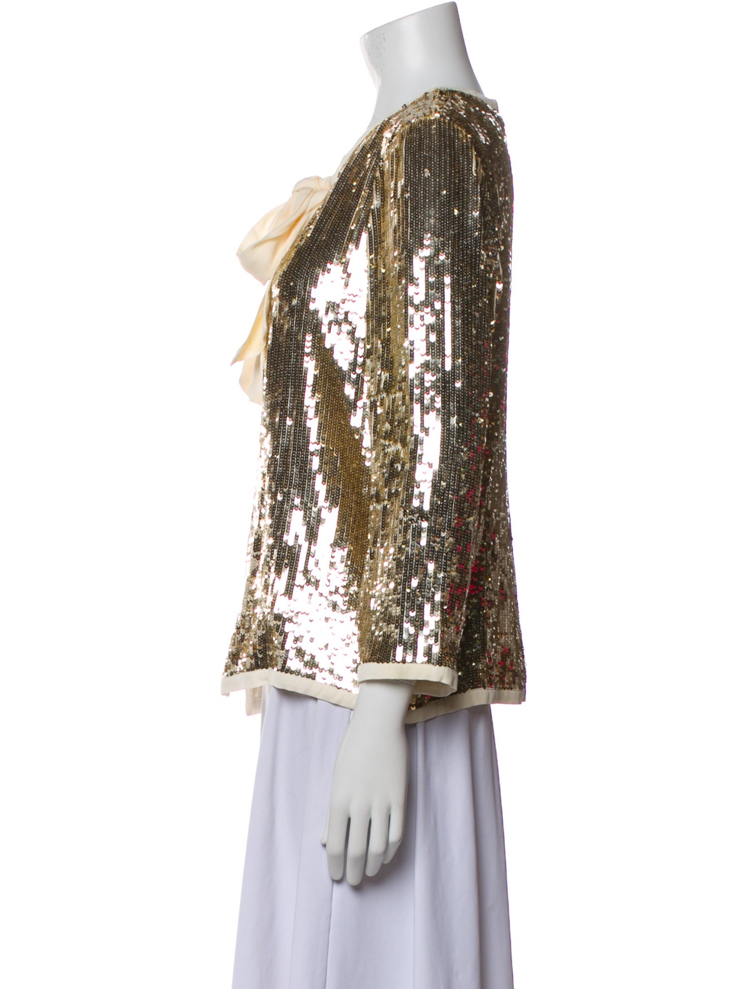 Tory Burch Silk Printed Evening Jacket