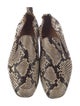 Tory Burch Leather Animal Print Loafers