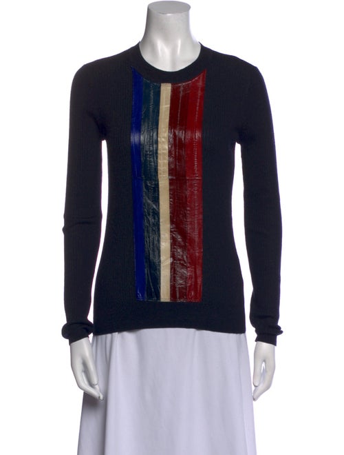 Tory Burch Merino Wool Printed Sweatshirt
