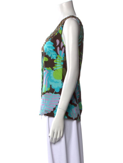 Tory Burch Silk Printed Top