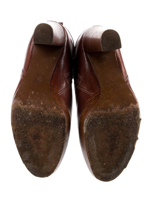 Tory Burch Leather Rain Boots