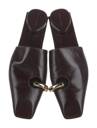 Tory Burch Leather Mules