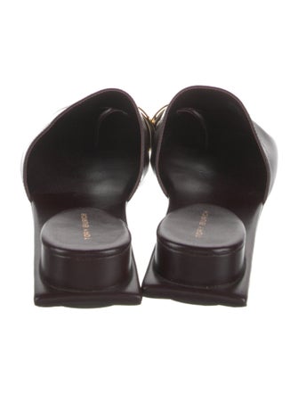 Tory Burch Leather Mules