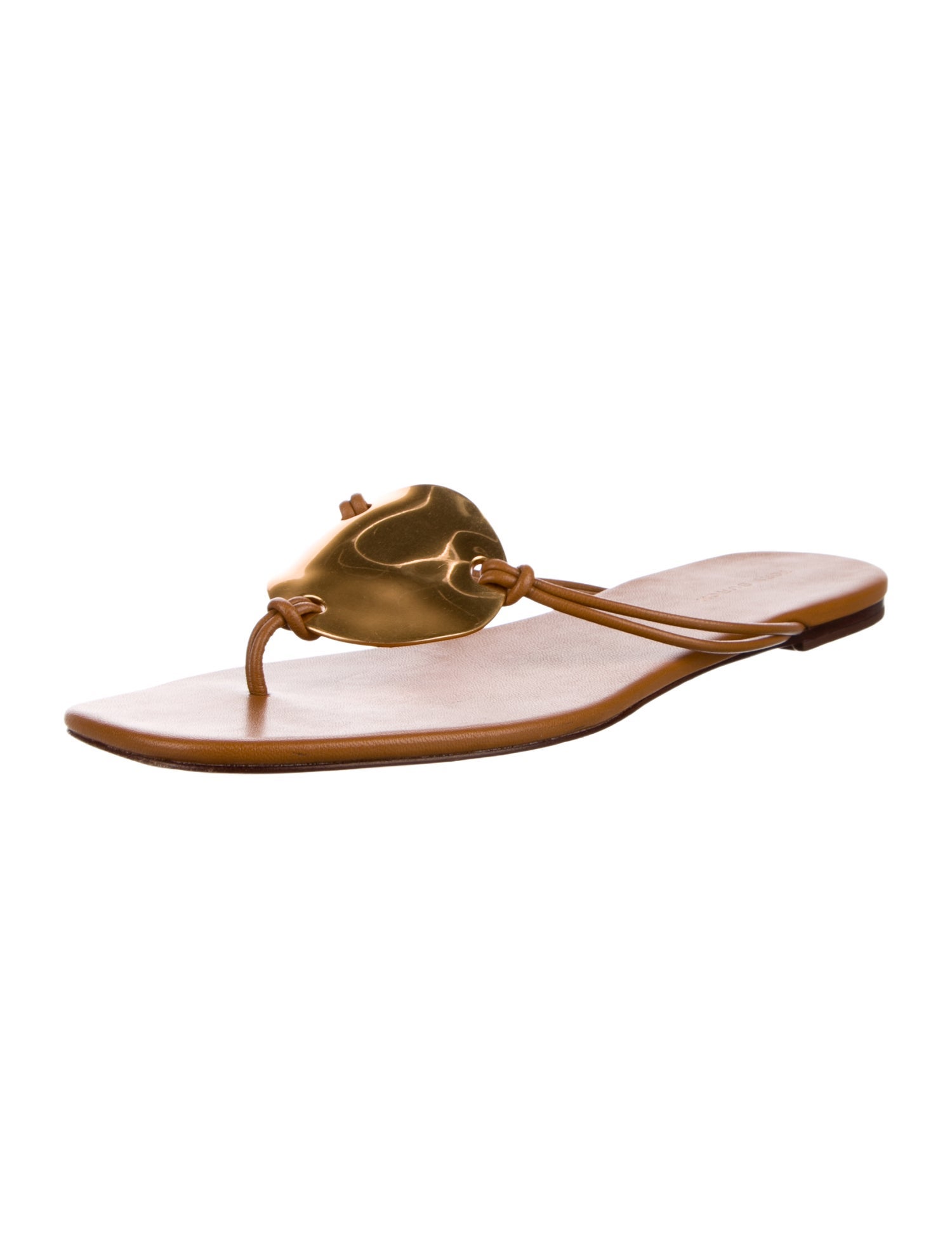 Tory Burch Leather Slides