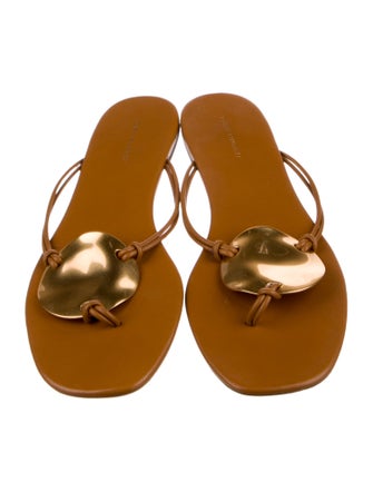 Tory Burch Leather Slides