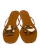 Tory Burch Leather Slides