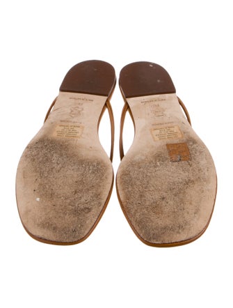 Tory Burch Leather Slides