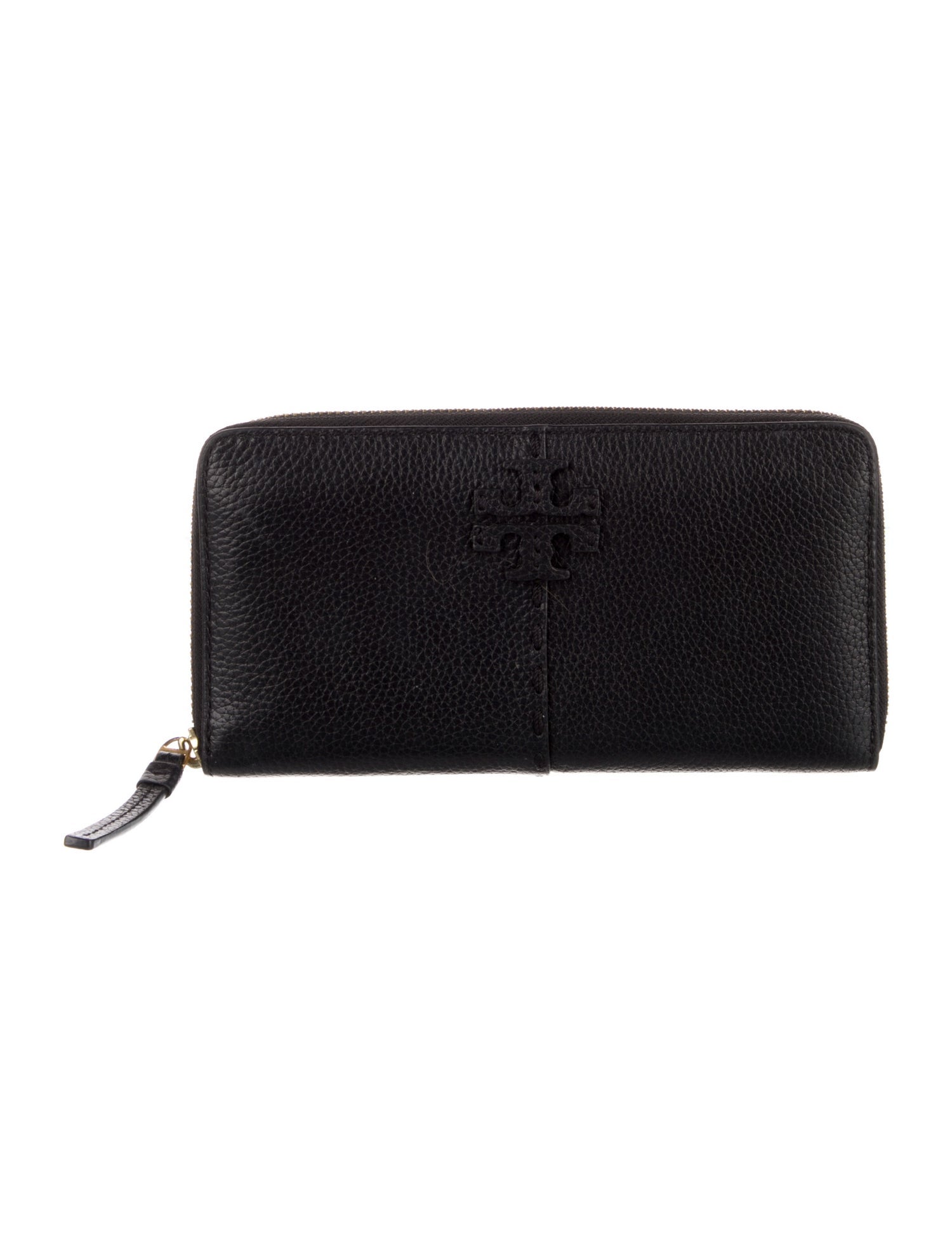 Tory Burch Signature Logo Leather Continental Wallet