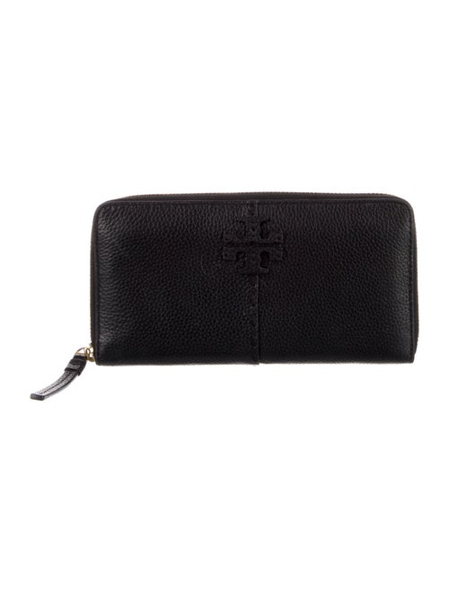 Tory Burch Signature Logo Leather Continental Wallet