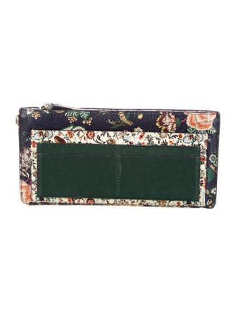 Tory Burch Leather Printed Wallet