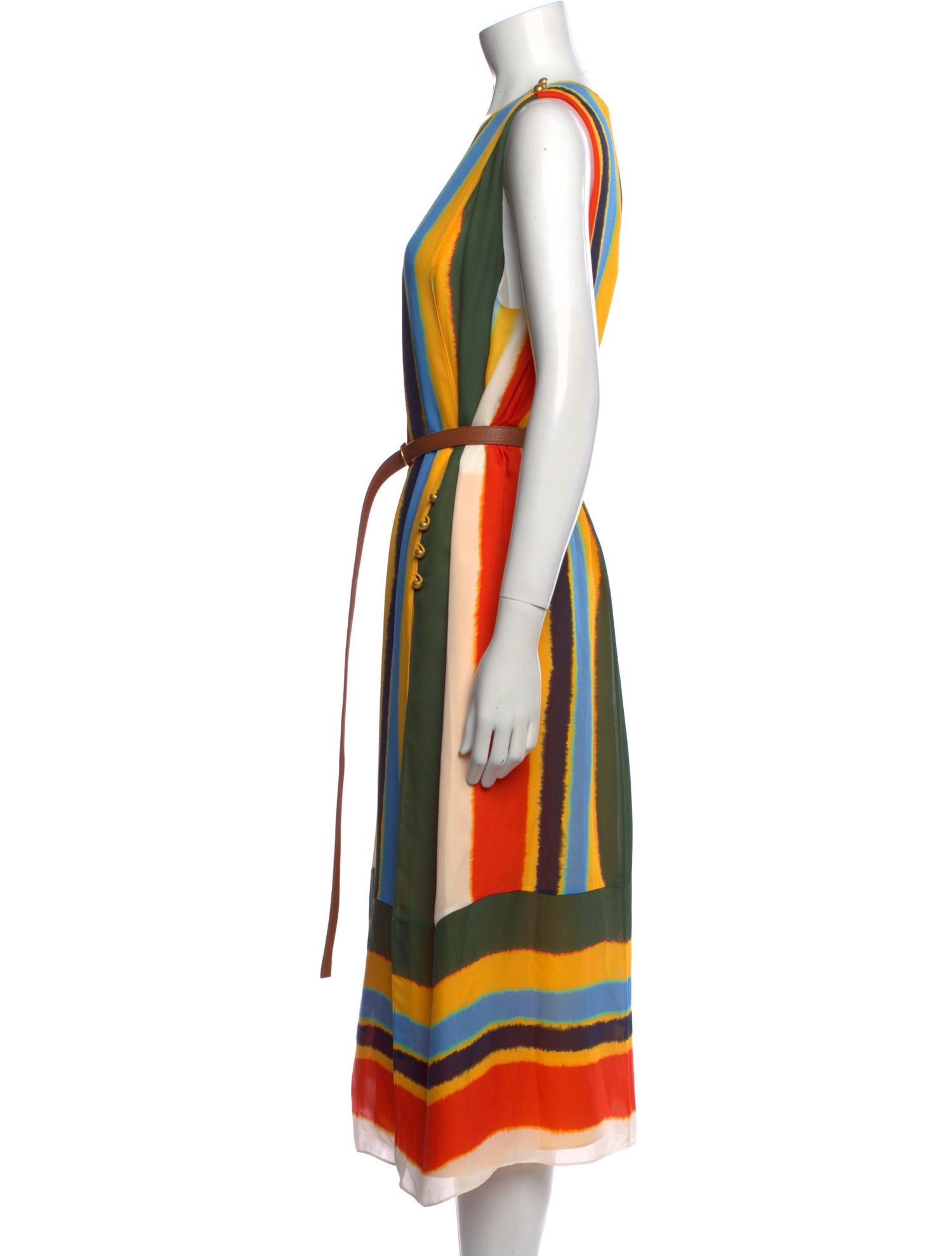 Tory Burch Silk Midi Length Dress