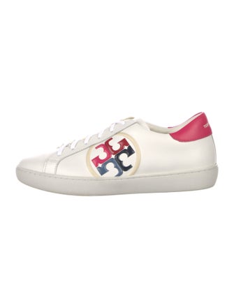 Tory Burch Leather Printed Sneakers
