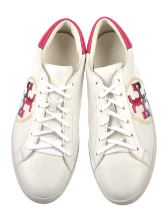 Tory Burch Leather Printed Sneakers