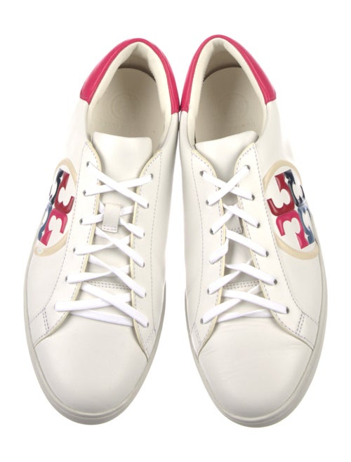 Tory Burch Leather Printed Sneakers
