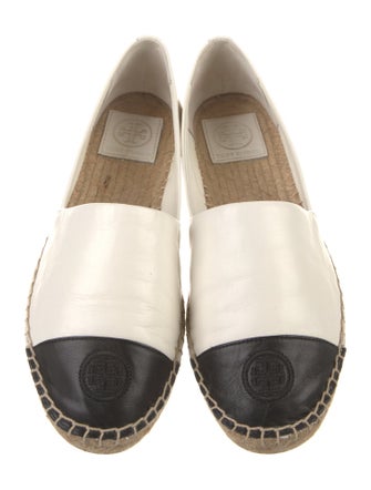 Tory Burch Leather Espadrilles