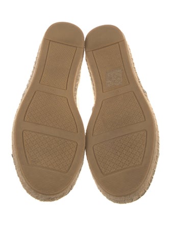 Tory Burch Leather Espadrilles