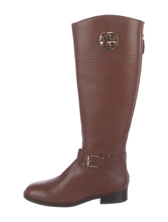 Tory Burch Leather Riding Boots