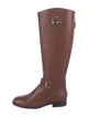 Tory Burch Leather Riding Boots