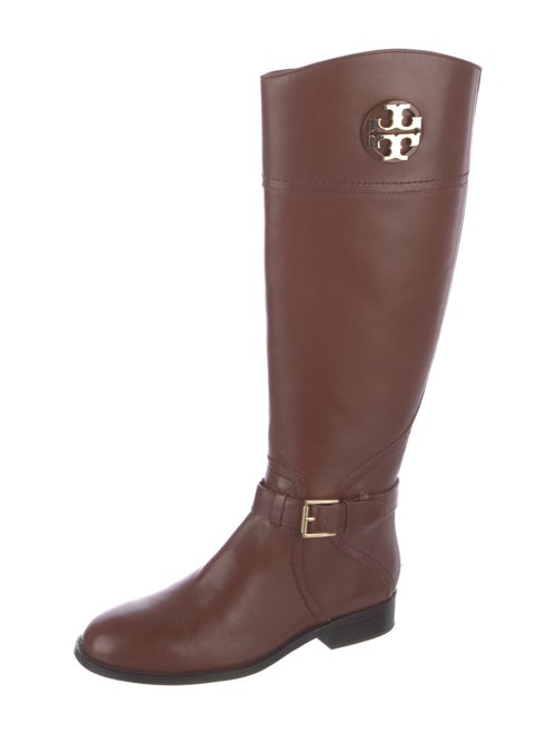 Tory Burch Leather Riding Boots