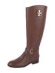 Tory Burch Leather Riding Boots