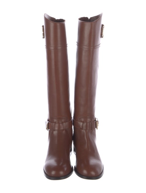 Tory Burch Leather Riding Boots