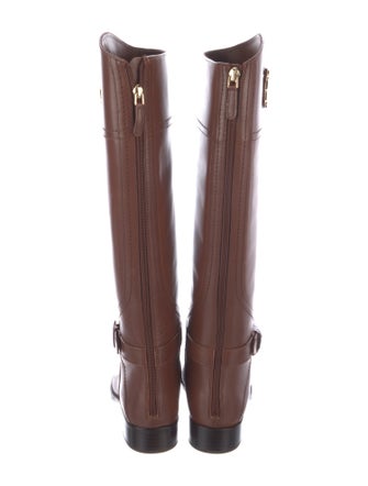 Tory Burch Leather Riding Boots