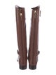 Tory Burch Leather Riding Boots