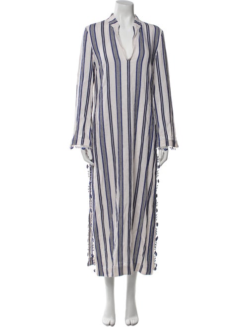 Tory Burch Linen Long Dress