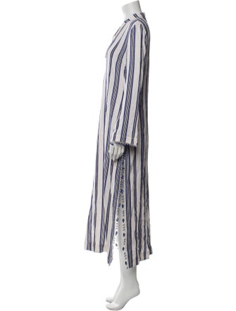 Tory Burch Linen Long Dress