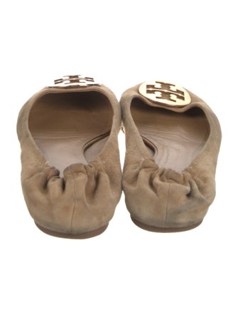Tory Burch Suede Ballet Flats