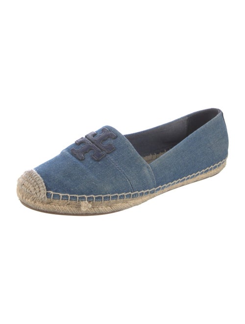 Tory Burch Denim Braided Accents Espadrilles