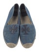 Tory Burch Denim Braided Accents Espadrilles