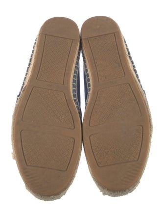 Tory Burch Denim Braided Accents Espadrilles